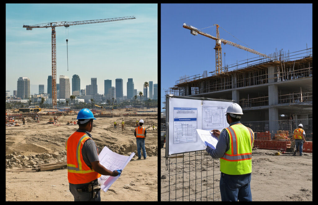 San Diego vs. Los Angeles: Comparing Construction Labor Markets for 2025-26 Builds