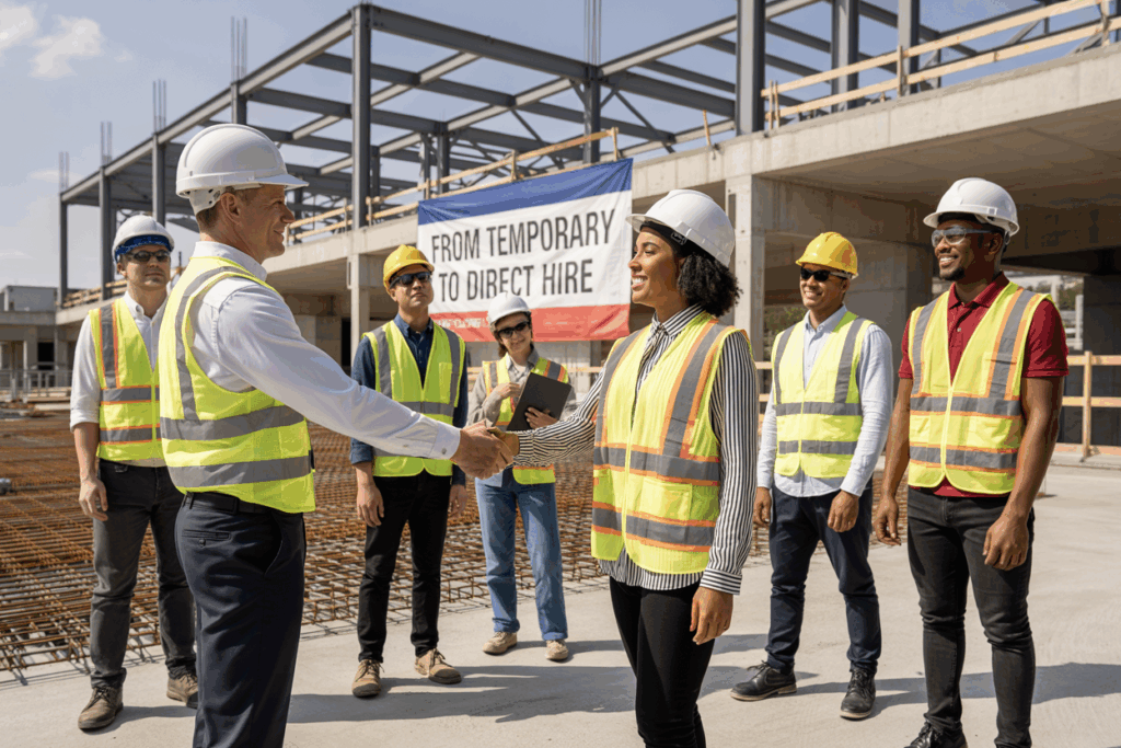 From Temporary to Direct Hire: Building Long-Term Teams in Construction & Engineering