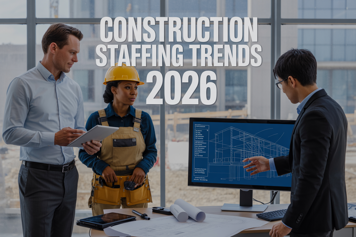 Staying ahead Construction Staffing Trends for 2026- K2 Staffing