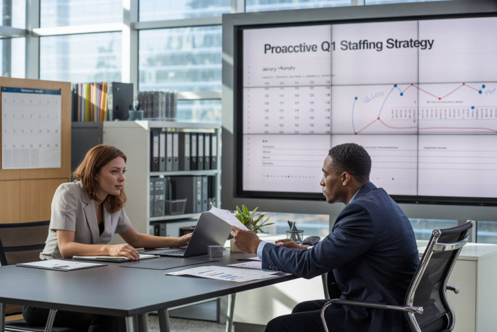 How Proactive Staffing in Q1 Reduces Costly Mid-Year Hiring Scrambles