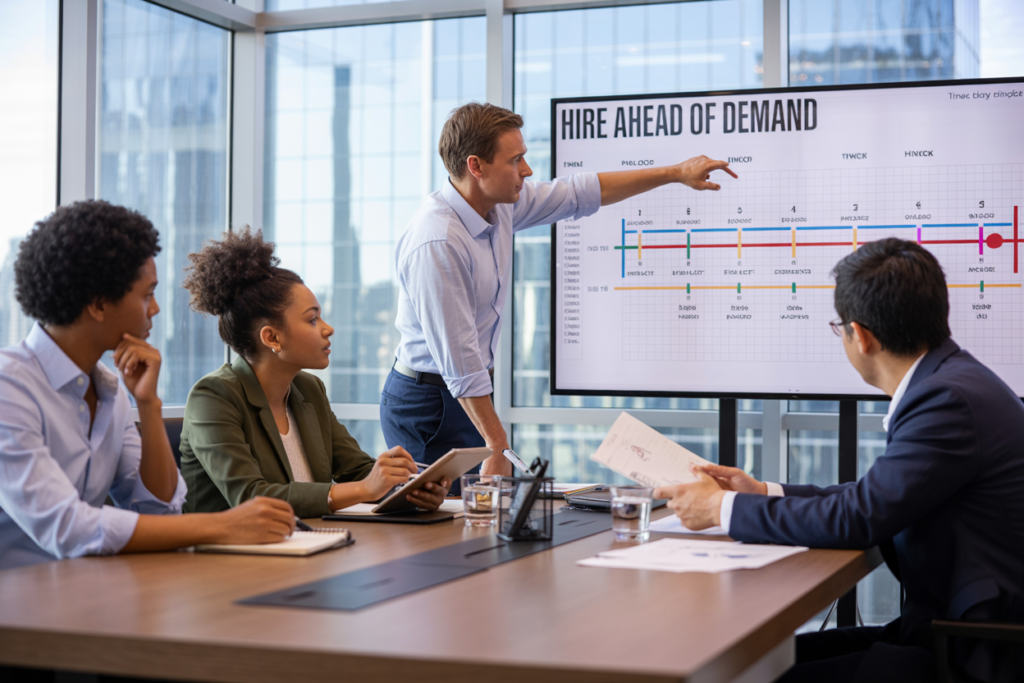 Hiring Ahead of Demand: Why Waiting for Green Lights Hurts Project Timelines