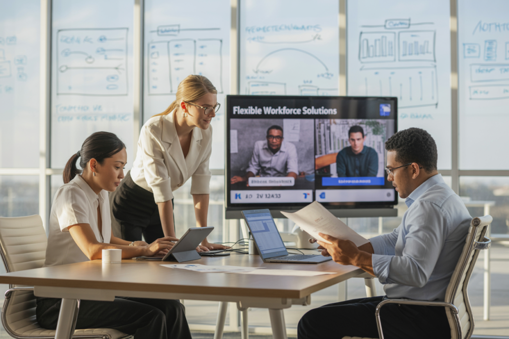 Building a Flexible Workforce for Uncertain Project Schedules